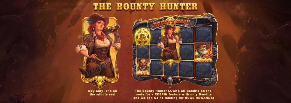 Bounty Raid Slot Bounty Hunter.