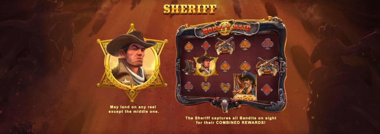 Bounty Raid Slot Sheriff.