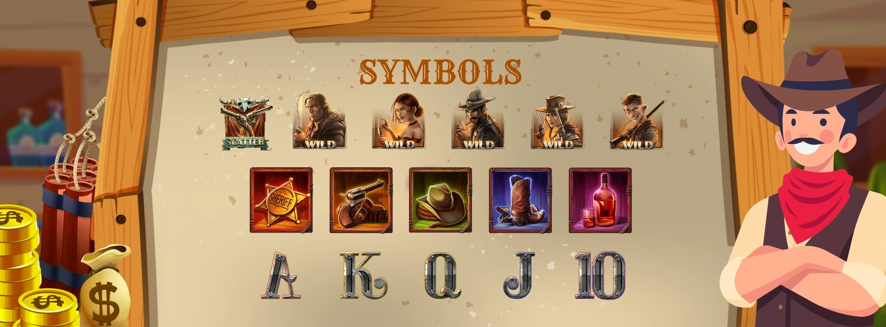 Dead or Alive 2 Slot Symbols.
