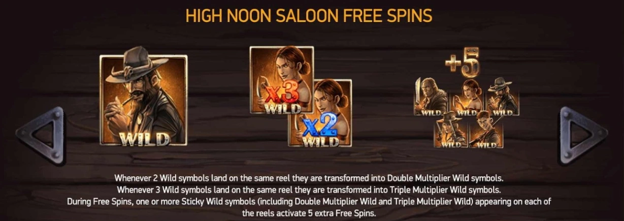 High Noon Saloon Dead or Alive 2 Slot.