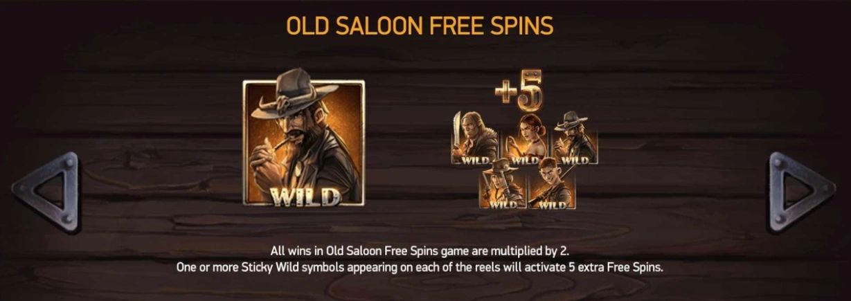 Old Saloon Dead or Alive 2 Slot.