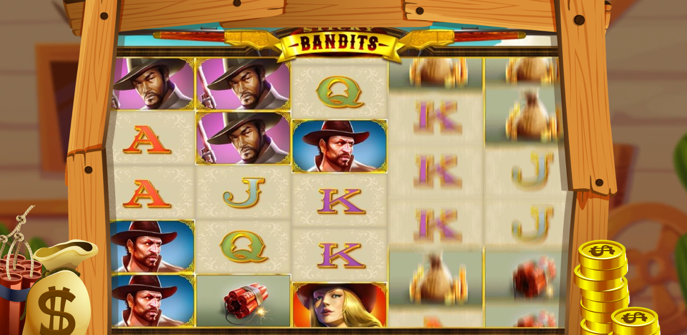 Sticky Bandits Slot Gameplay.