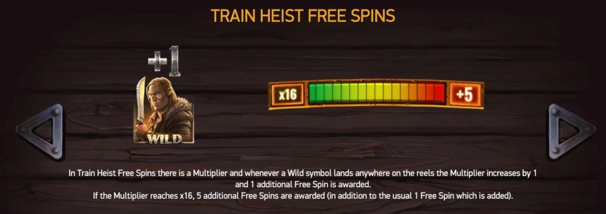 Train Heist Dead or Alive 2 Slot.