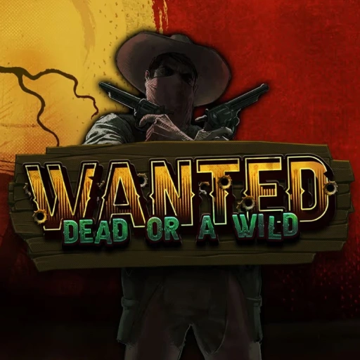 Wanted Dead or A Wild Slot logo.