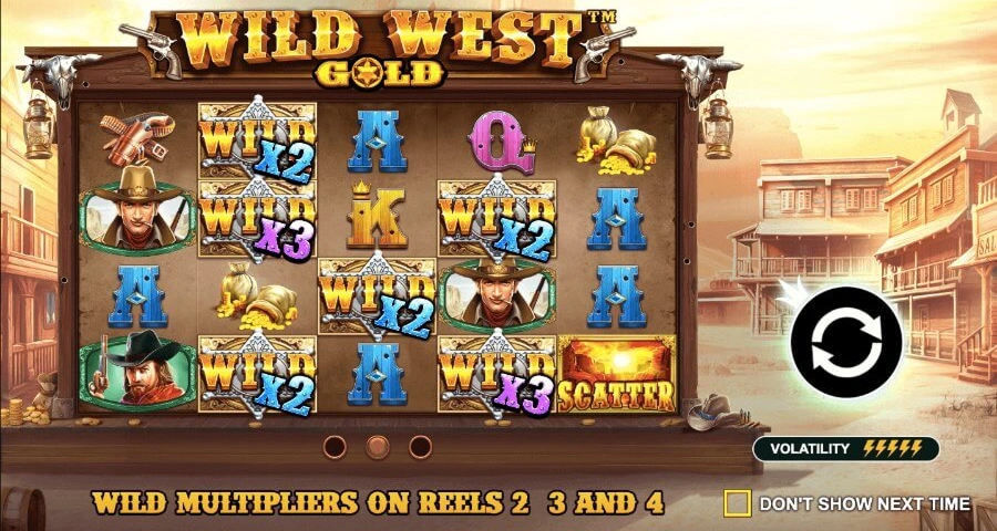 Wild West Gold Slot Free Spins.